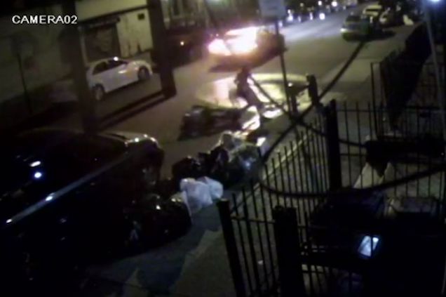 Surveillance video shows Dulcie Canton lying in the street after being struck. The car that hit Canton can be seen driving off without pausing.